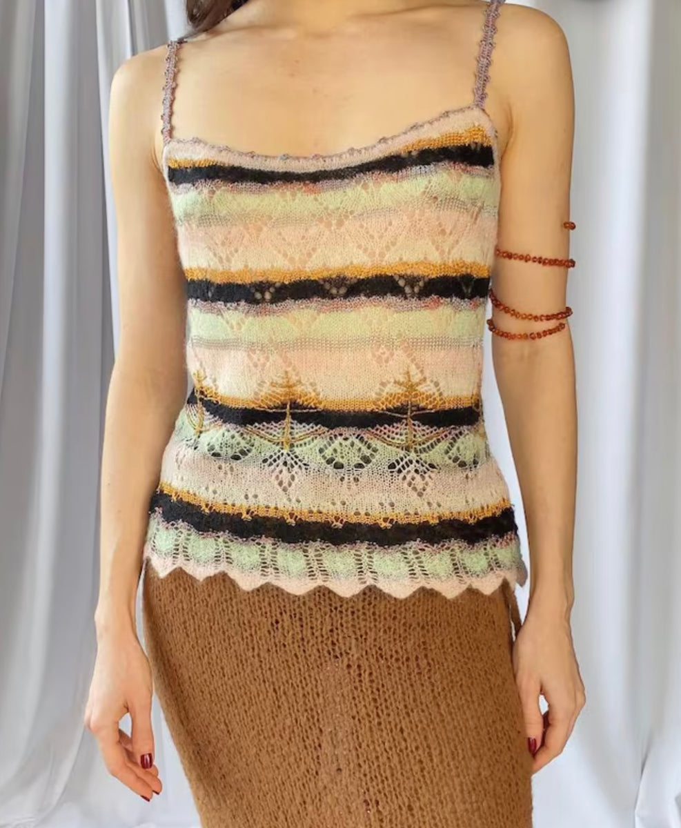 BAZaR de CHRISTIAN LACROIX カーディガン ニット Bazar Christian Lacroix Knit Button-up Cardigan Multicolor
