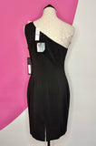 NEW BADGLEY MISCHKA BOW FRONT DRESS - 8