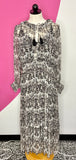 NEW ANTHROPOLOGIE MARAIS CHIFFON DRESS - LP
