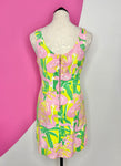LILLY PULITZER FOR TARGET FLAMINGO FAN DRESS - 8