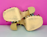 AZALEA WANG AKIRA LOLA JEWELED PLATFORM - 7.5