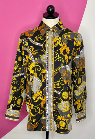 NEW HINSON WU HALSEY VERSAILLES BLOUSE - S