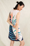 ANTHROPOLOGIE CONDITIONS APPLY PALM DRESS - L