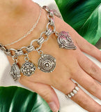 SAMARA STERLING MARK WASSERMAN CHARM BRACELET