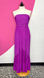 NEW RAMY BROOK PURPLE RYLEE DRESS - PS