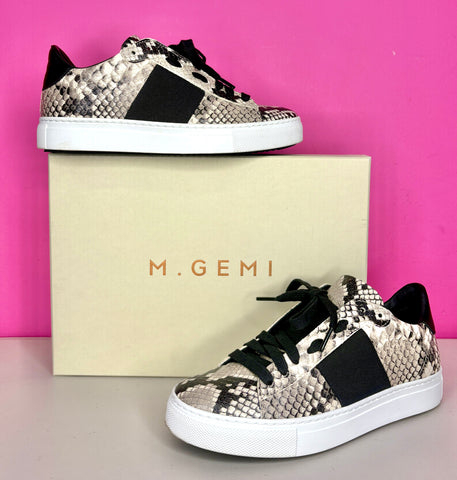M. GEMI VOLATA ITALY SNAKE SNEAKERS - 36
