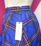 NEW ANTHRO MAEVE TIERED RUFFLE TAFFETA SKIRT - 12