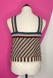 VERONICA BEARD LIVINA CROCHET TANK TOP - M