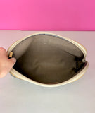 VINTAGE YSL GIRAFFE PRINT TOILETRY CLUTCH