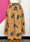 SIKA X ANTHROPOLOGIE ZEBRA MIDI SKIRT - 14