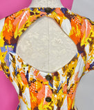 ANTHROPOLOGIE MAPLE ERA PLUMES DRESS - 6