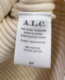 NEW A.L.C RIB KNIT CROP CARDIGAN - XS