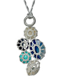 NEW BOKS & BAUM VENISE AGATE HOWLITE NECKLACE