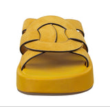 NEW NAKED FEET MARKET YELLOW SANDALS - ALL SIZES