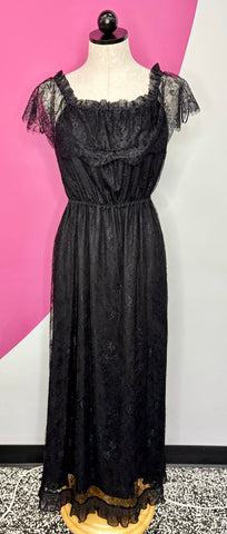 NEW THE KOOPLES LACE BOHO MAX DRESS - XS