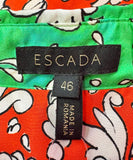 ESCADA 100% SILK DSEHRA FANTASY DRESS - DE46/XL
