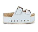 NEW INTENTIONALLY BLANK DENIM SANDALS - ALL SIZES