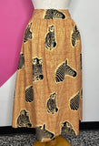 SIKA X ANTHROPOLOGIE ZEBRA MIDI SKIRT - 14