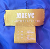 NEW ANTHRO MAEVE TIERED RUFFLE TAFFETA SKIRT - 12