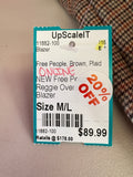 NEW FREE PEOPLE REGGIE OVERSIZED BLAZER - S