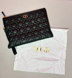 LUXURY LARGE CARO CD DAILY WRISTLET POUCH
