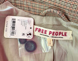 NEW FREE PEOPLE REGGIE OVERSIZED BLAZER - S