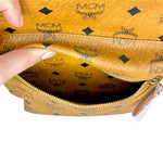 NEW MCM VISETOS STARK MONOGRAM BACKPACK