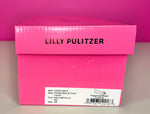LILLY PULITZER PATINA GOLD BALLET FLATS - 9