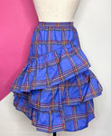 NEW ANTHRO MAEVE TIERED RUFFLE TAFFETA SKIRT - 12