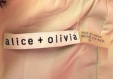 ALICE + OLIVIA CARRIE JACQUARD MINI DRESS - 6