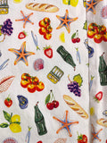 NEW OAT ITALIAN NOVELTY PRINT JEANS - 8/29