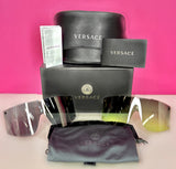 SUNGLASSES - VERSACE MEDUSA CLEAR SHIELDS