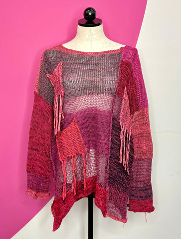 SKIFO DISTRESS POCKET SWEATER - M/L