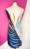 ANTHROPOLOGIE CONDITIONS APPLY PALM DRESS - L