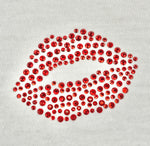 NEW LAUREN MOSHI "CRYSTAL KISSES" TEE - M