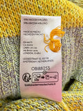 PILCRO DECONSTRUCTED TWEET SWEATER - XS