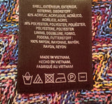 ANTHRO MAEVE WESTWATER CHEVRON DRESS- XL