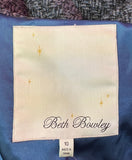 BETH BOWLEY ANTHROPOLOGIE WOOL COAT - 10