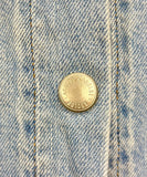 AGOLDE NYX OVERSIZED DENIM SHIRT - L