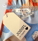 NEW JODIFL PRINTED CLEMENTINE TOP - L