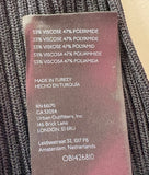 ANTHROPOLOGIE BLACK KNIT TOP + SKIRT SET - L