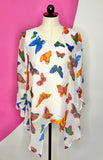 NEW ANTHONY ORIGINAL BUTTERFLY TOP - M