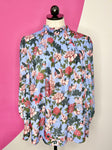 PEARL BY LELA ROSE FLORAL TOP - XL