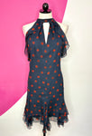 EVA FRANCO ORLEANS RUFFLE DRESS - XL