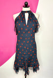 EVA FRANCO ORLEANS RUFFLE DRESS - XL