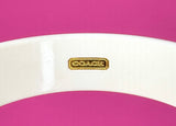 LOGO ACRYLIC COACH BANGLE BRACELET