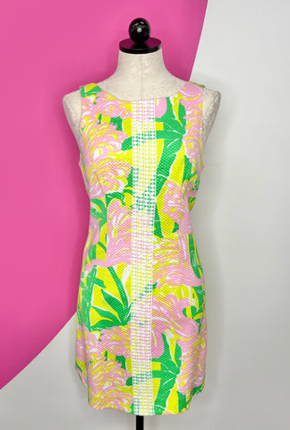 LILLY PULITZER FOR TARGET FLAMINGO FAN DRESS - 8