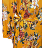 ANTHROPOLOGIE FARM RIO SOIGNE WRAP DRESS - M