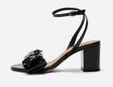 NEW INTENTIONALLY BLANK BOWIE PATENT HEELS - ALL SIZES