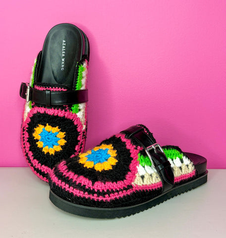 AZALEA WANG MURPHY CROCHET LOAFER - 8